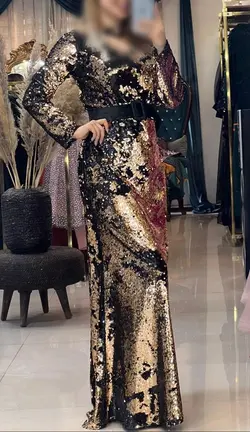 پولک دو طرفه مجلسی پوشیده - نایس مزون