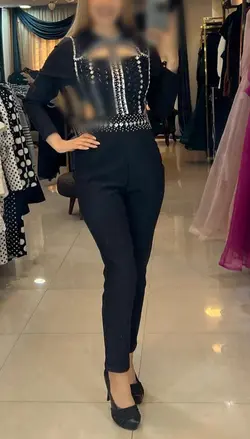 لباس سنگ دوزی اورال - نایس مزون