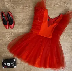 لباس مجلسی دخترانه / لباس مجلسی کوتاه 2020 - نایس مزون