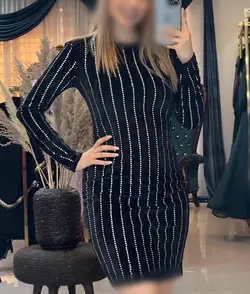 مخمل مجلسی کوتاه - نایس مزون