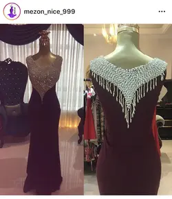 لباس مجلسی قیمت مناسب / لباس مجلسی کار شده - نایس مزون