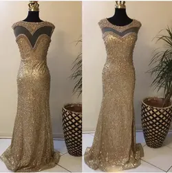 لباس مجلسی کار شده / ماکسی کار شده - نایس مزون