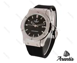 ساعت هابلوت مردانه تک موتوره کوارتز نقره ای m-1605