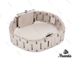 ساعت مچی کارتیه تانک دورنگین زنانهw-5963