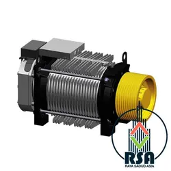 موتور گیرلس ساسی ایتالیا 8نفره | موتور بدون گیربکس آسانسور