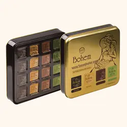 شکلات الیت مدل بوهم با جعبه فلزی