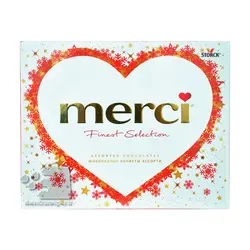 شکلات ۸ طعم ۲۵۰ گرم طرح قلب مرسی – merci