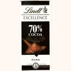 شکلات لینت مدل اکسلنس - تلخ ۷۰% کاکائو