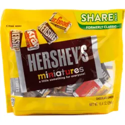 شکلات هرشیز کیسز miniatures