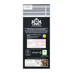 شکلات تلخ ۵۶ درصد با طعم انار ۱۲۵ گرم جی دی گراس – JDGross