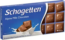 شکلات تخته ای شوگوتن با طعم شیر