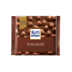 شکلات ریتر اسپرت Ritter Sport با طعم Whole Hazelnuts