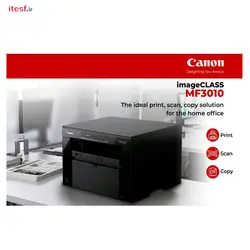 پرینتر سه‌کاره لیزری کانن imageclass MF3010 ژاپنی