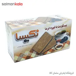 بيسكويت آردجو با زيره و شويد /شيره خرما نكيسا  Biscuit barley with cumin and Nichisa