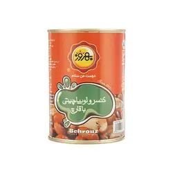 كنسرو لوبيا چيتی با قارچ بهروز