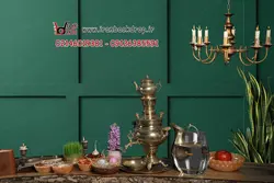 بک گراند عکاسی سنتی هفت سین, عید نوروز کد IBD-8437