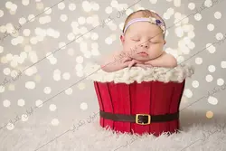 بک دراپ نوزاد بوکه و سبد قرمز کریسمس کد IBD-6163 - ایران بک دراپ