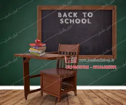 بک گراند عکاسی بازگشت به مدرسه دخترانه و پسرانه کد IBD-3837