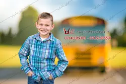 بک دراپ عکاسی سرویس مدرسه، بازگشت به مدرسه کد IBD-5721