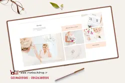 پی اس دی ژورنالی ثمین -200 صفحه- 100 برگ-  کد IBD-8045