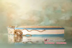 بک گراند عکاسی تابستانی دریایی قایق نوزادی و دوقلو کد IBD-3330