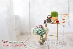 بک گراند پی اس دی عکاسی عید نوروز و هفت سین کد IBD-2822