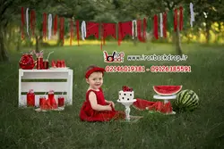بک گراند عکاسی دکور یلدا در فضای باز ویژه کودک و نوجوان کد IBD-1724