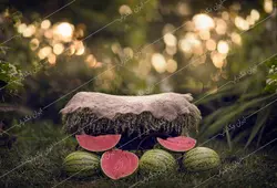 بک دراپ نوزاد یلدا گاری هندوانه کد IBD-9272