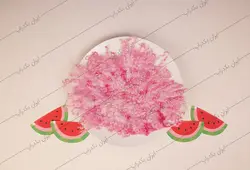 بک دراپ عکاسی نوزاد هندوانه کد IBD-3712