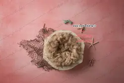 بک دراپ عکاسی نوزادی دخترانه تابستانی دریایی صورتی کد IBD-5753
