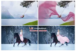 مجموعه 0verlays پارچه برای افزودن به لباس فرمت PNG کد IBD-6682