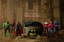 بک گراند دیجیتال عکاسی نوزادی پسرانه تم قهرمان ها کد IBD-8290