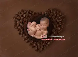 بک دراپ دیجیتال عکاسی ولنتاین نوزاد تم تیره کد IBD-1168