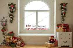 بک دراپ دیجیتال عکاسی کریسمس مناسب همه سنین کد IBD-3942