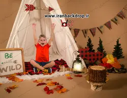 بک گراند عکاسی تم جنگلی و پاییز ویژه همه سنین کد IBD-1505