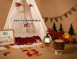 بک گراند عکاسی تم جنگلی و پاییز ویژه همه سنین کد IBD-1505