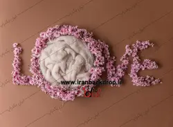 بک دراپ نوزاد عشق و ولنتاین کد IBD-2346