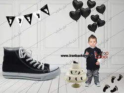 بک گراند پی اس دی کودک جشن اولین قدم کد IBD-3100