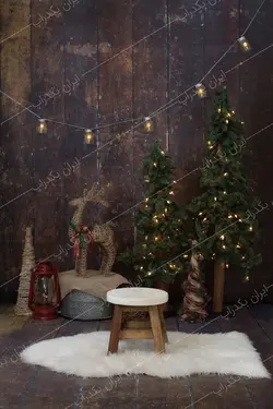 بک دراپ کودک و خانوادگی کریسمس کد IBD-8334