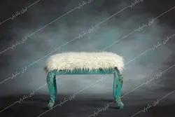 بک دراپ دیجیتال نیمکت سبز کد IBD-4981