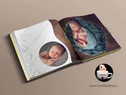 آلبوم دیجیتال سارای با فرمت psd با طراحی آسان کد IBD-8766