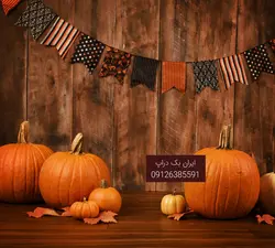 بک دراپ عکاسی جشن هالووین ویژه کودک کد IBD-8146