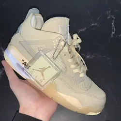جردن ۴ off white beige