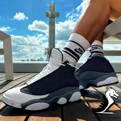 Nike air jordan 13 black flint