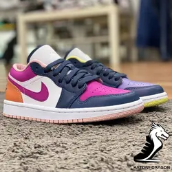 Nike air jordan 1 low purple magenta