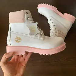 تیمبرلند white pink
