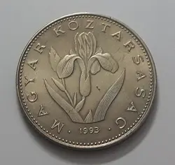 سکه خارجی کلکسیونی طرح زیبای کشور مجارستان سال ۱۹۹۳