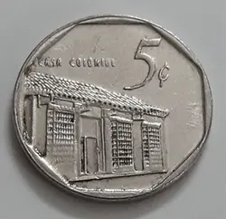 سکه خارجی کشور کوبا سال ۲۰۰۶