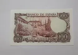 اسکناس کیفیت بانکی اسپانیاسال ۱۹۷۰