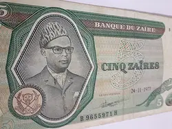اسکناس کمیاب کشور زئیر